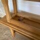 Pair of benches for rustic farmhouse table 1950