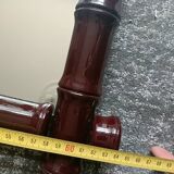 Vintage bamboo style mirror