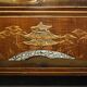 Edwardian chinoiserie commode hand-painted, 1910