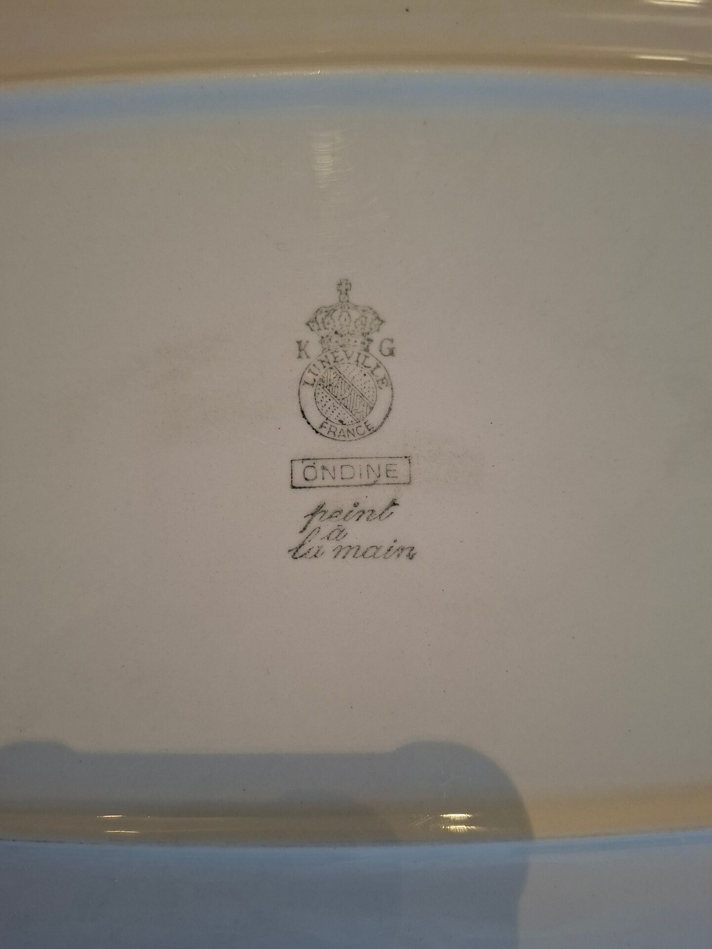 Vintage K&G Lunéville Ondine Tableware Service 1950s