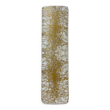 Vase à motif doré abstrait en porcelaine d'art van Heinrich & Co Selb Bavière, Du