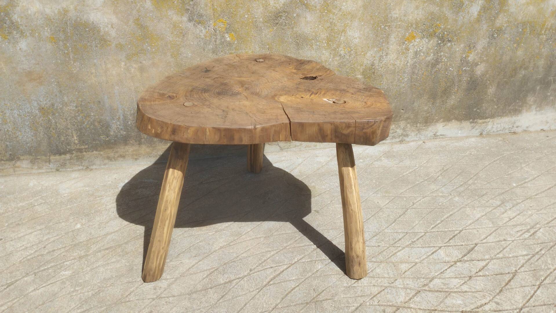 Stump coffee table