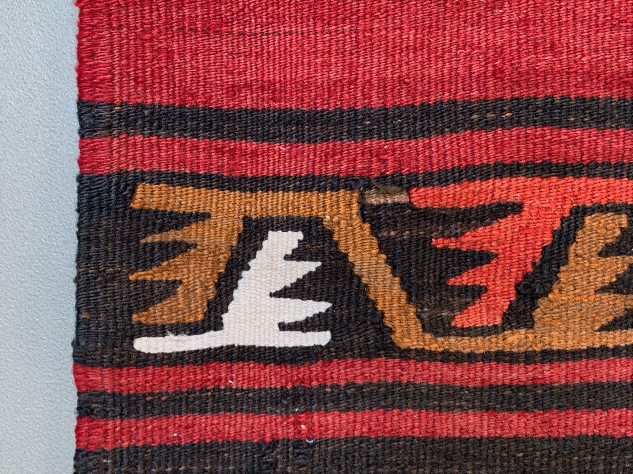 Medium Vintage Turkish Kilim Rug 178x107 cm Wool Kelim