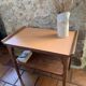 Table d'appoint en acajou