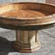 Table basse (bois polychrome)