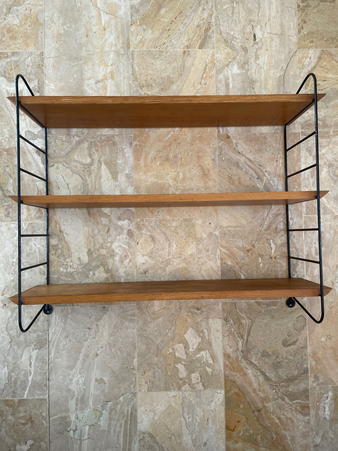 Vintage wall shelf String 1960