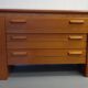 Oak-plated dresser 1980