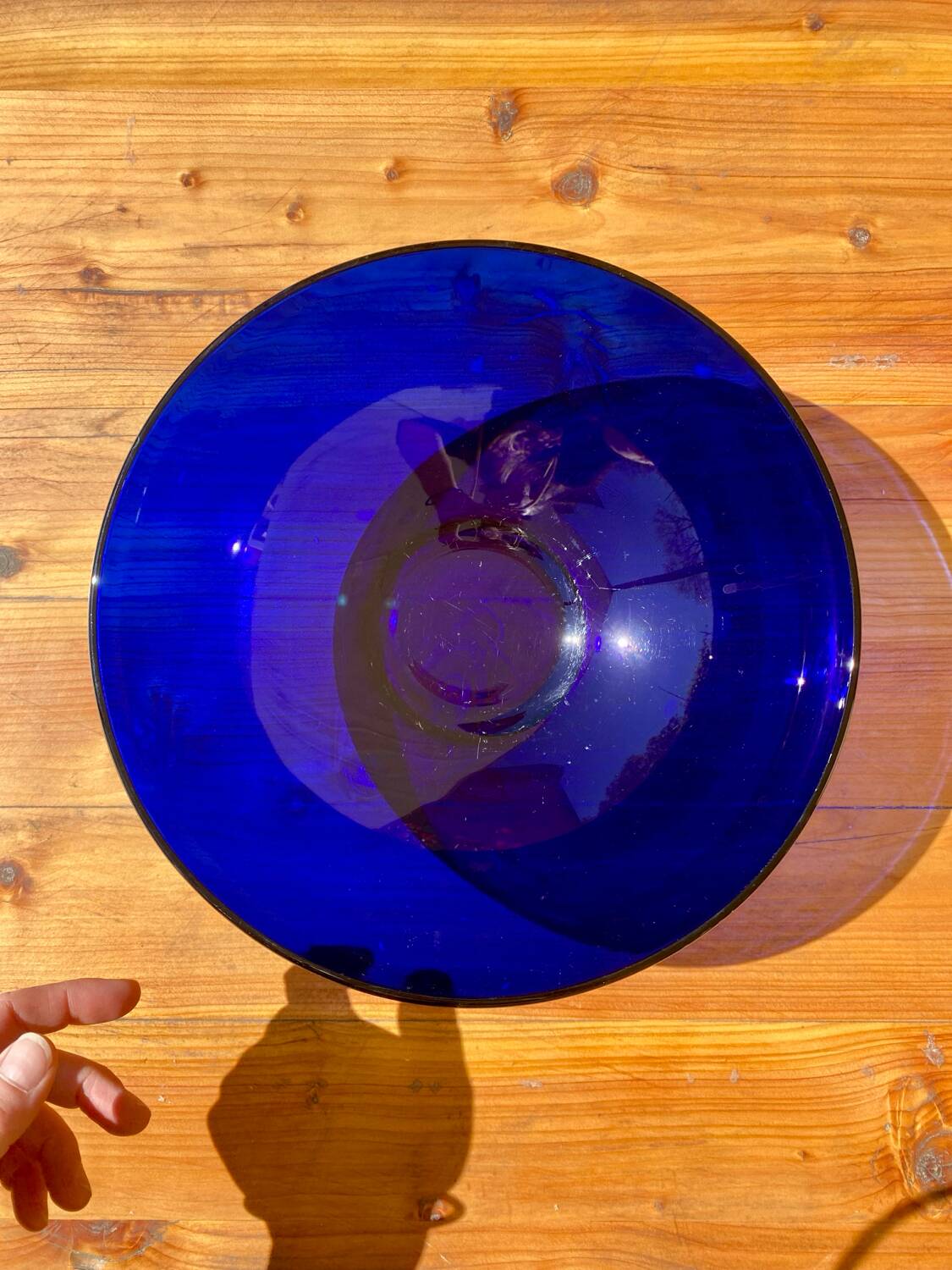 Klein blue salad bowl