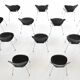 Arne Jacobsen 3107 'Butterfly' dining chairs Fritz  Hansen Denmark 1967