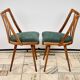 Set of Four Oak Chairs by Antonín Šuman, 1960s, Czechoslovakia
