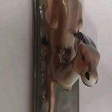 Large Ceramic Antelope Statuette