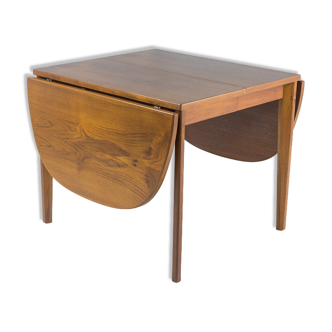 Danish table with extensions in teck, Vejle 1950s edition, renovated