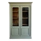 Earthy green oak display case