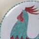 Assiette Coq Vintage