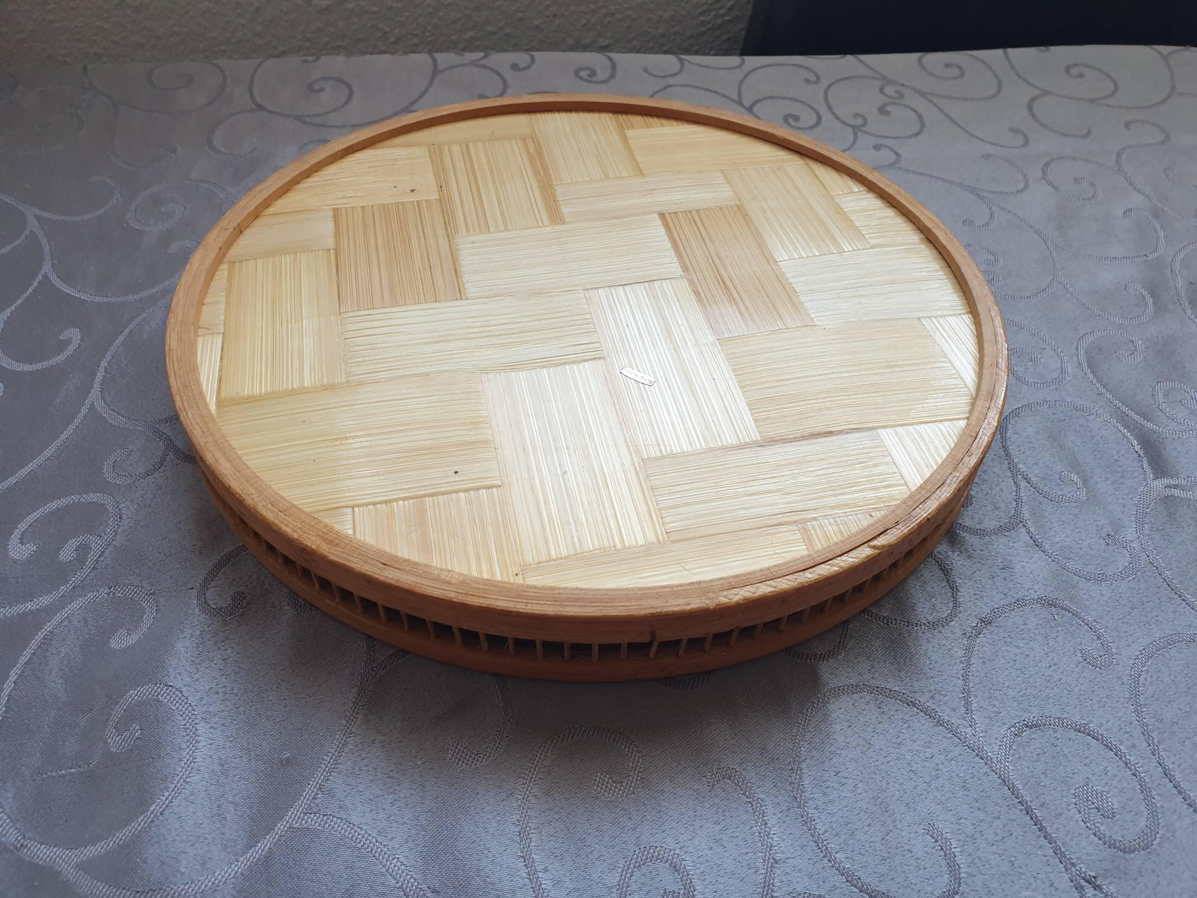 Butterfly wood tray