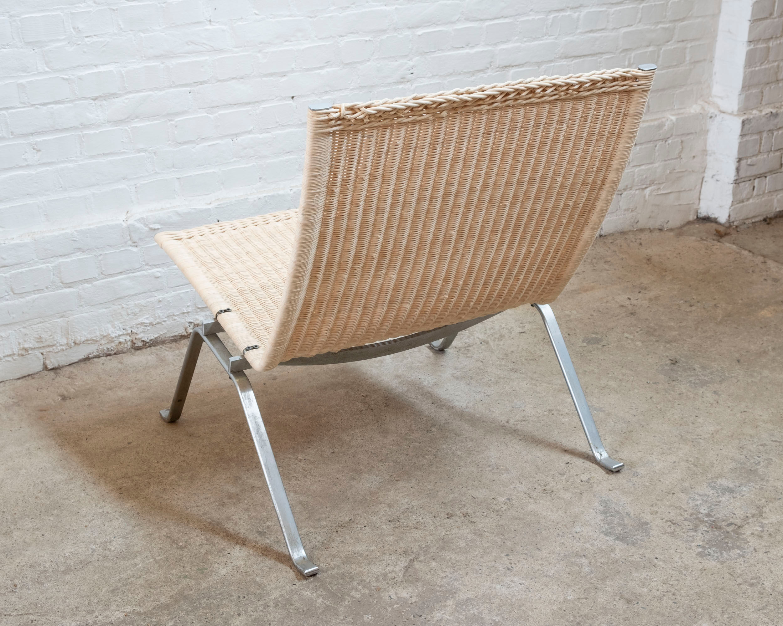 1x Poul Kjærholm PK22 in Wicker by Fritz Hansen