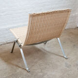 1x Poul Kjærholm PK22 in Wicker by Fritz Hansen