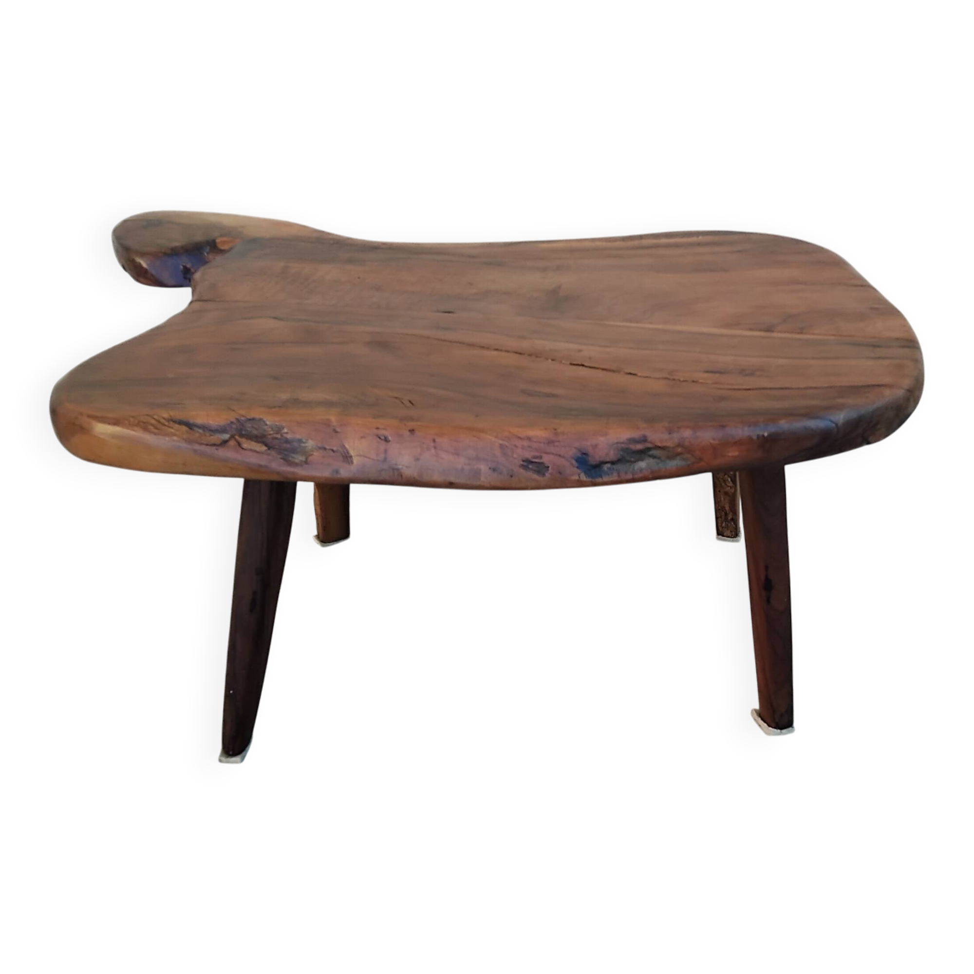 Vintage solid ornate coffee table