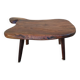 Vintage solid ornate coffee table