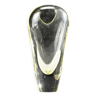 Murano glass soliflore vase by Flavio Poli