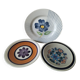 Set of vintage French plates – Gien, Lunéville & Digoin – 1960s