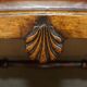 Fauteuil Bergère Antique Thomas Chippendale sculpté Claw & Ball cuir