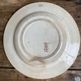 Ancienne assiette en Terre de Fer SG Delft