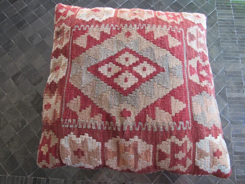 Set of three Kilim cushion covers