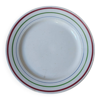 Round dish - Gien, France