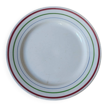 Round dish - Gien, France