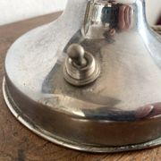 Art Deco industrial style chrome desk lamp – workshop lamp