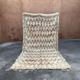 White Marmoucha Moroccan rug - 194 x 347 cm