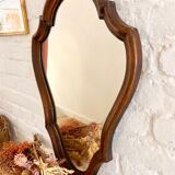 Wooden mirror