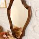 Miroir en bois