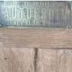 Old icebox, wooden sideboard