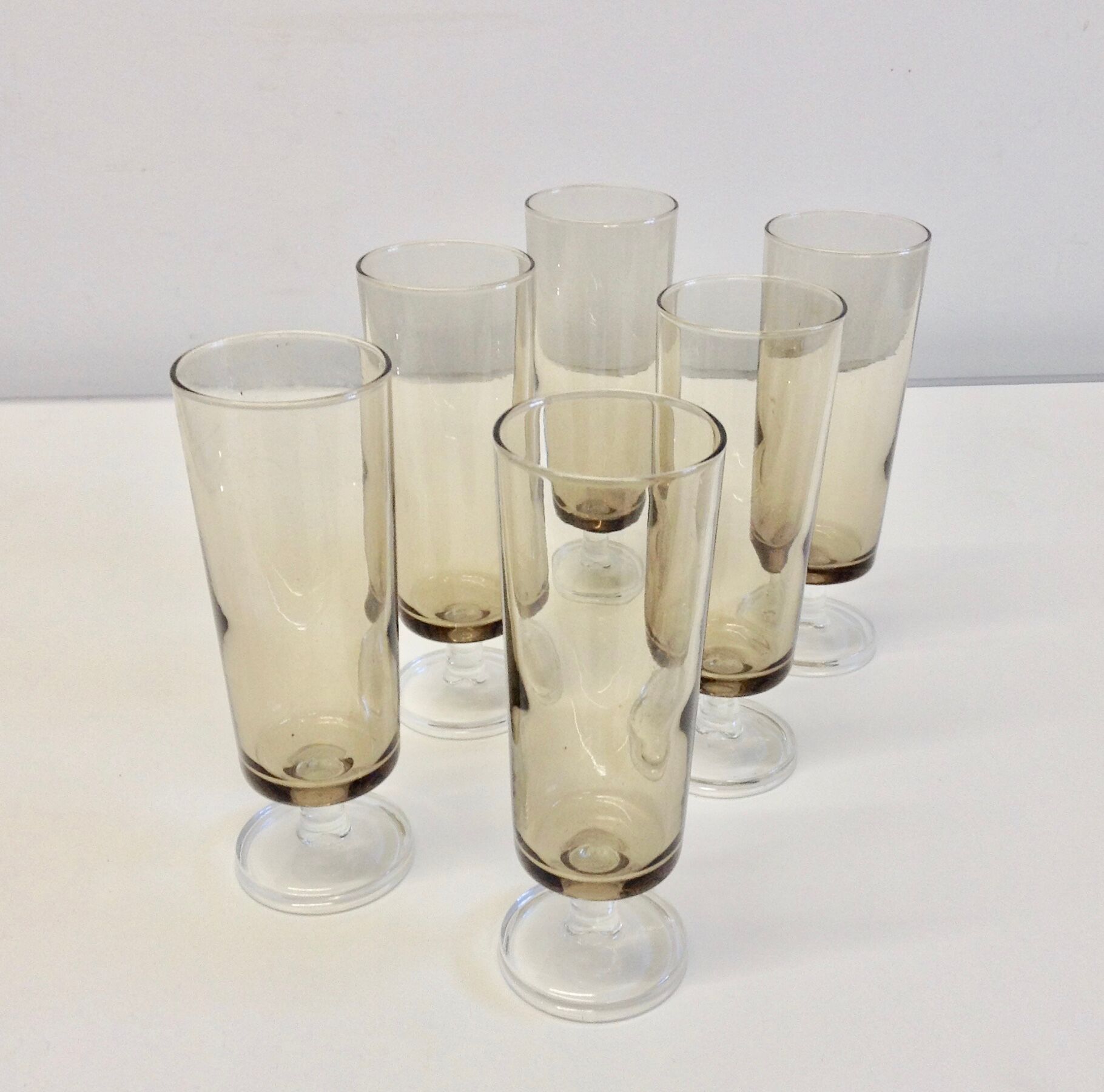 Glasses to champagne