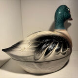 Zoomorphic terrine signed by Michel Caugant