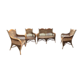 Rattan lounge