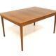 Teak dining table, Skaraborgs Möbelindustri, Tibro, Sweden, 1960s