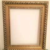 Golden old frame