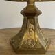 Paire de candélabres en bronze doré d'époque ART DECO