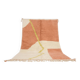 Moroccan pink beni ouarine tapos 250cmx150cm