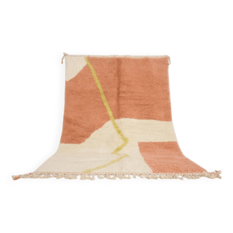 Tapos beni ouarine rose marocain 250cmx150cm