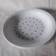 Égouttoir et plat porcelaine blanche
