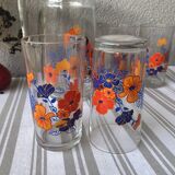 Covetro seventies orangeade glasses made in Italy