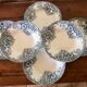 Narcisse Saint Amand ironstone deep plates