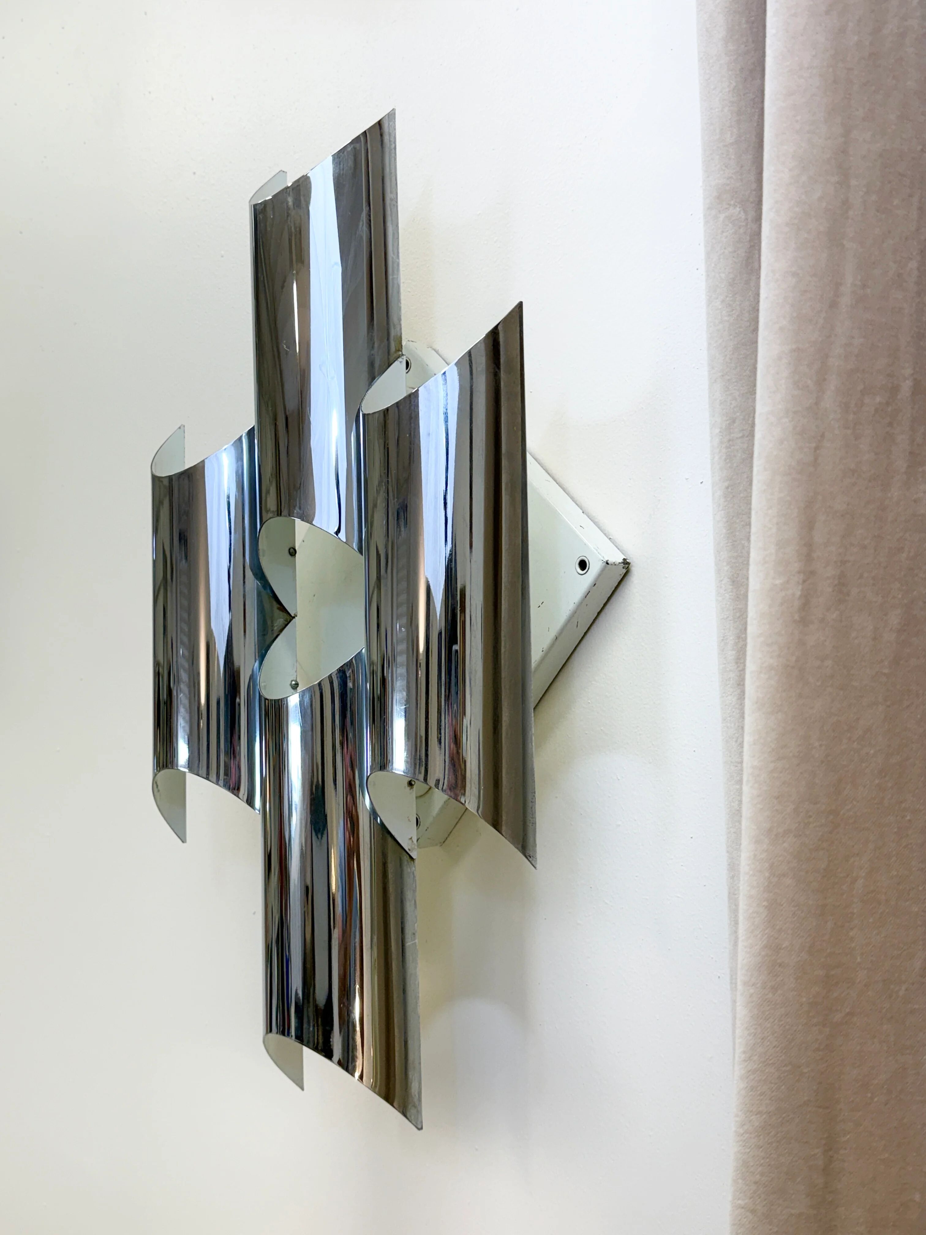 Wall lamp "Organ" – Raak Amsterdam, 1970s