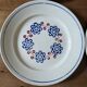 6 assiettes plates Badonviller Bagatelle