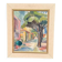 Huile sur toile originale suédoise – « Rue urbaine » par Ingrid Hedman Koppang