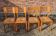 Set of 4 Pierre Cruege chairs